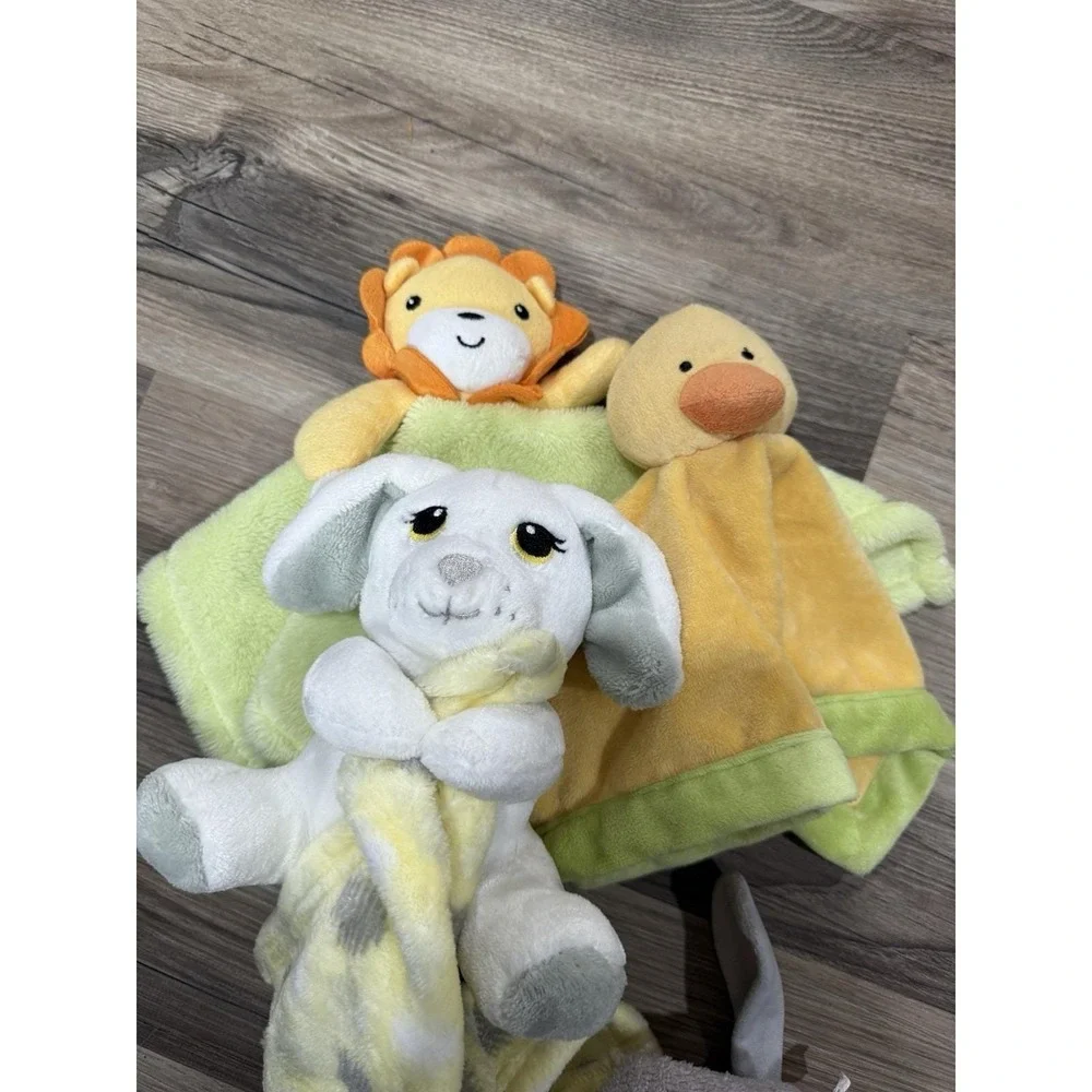 Baby Bear Lovey Snuggie Blankie Blanket  Bundle Fox Bunny Lion Koala Puppy